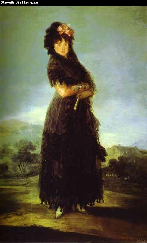 Francisco Jose de Goya Portrait of Mariana Waldstein.